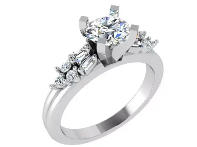 Peg Setting Ring 3510 3D print model