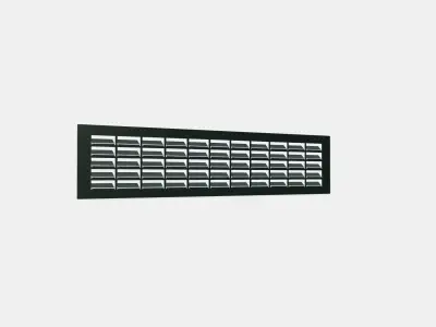 METOD Ventilation grille Low-poly 3D model