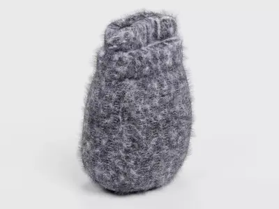 -Folded Socks V2- 3D model