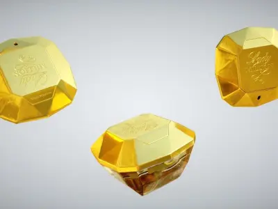 One Million Luxury Scene Low-poly 3D model