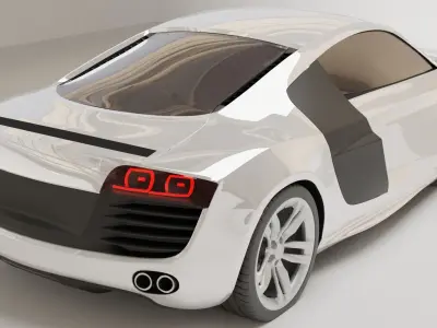 Audi r8  3D model buy
