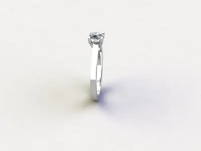 ring butterfly 3D print model