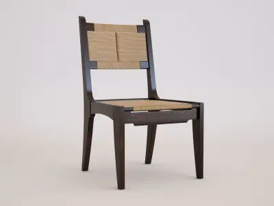 Karlie Chair Low-poly 3D model