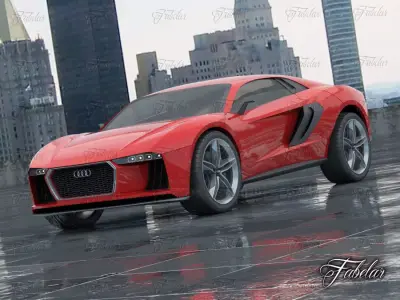 Audi Nanuk Environment 3D model