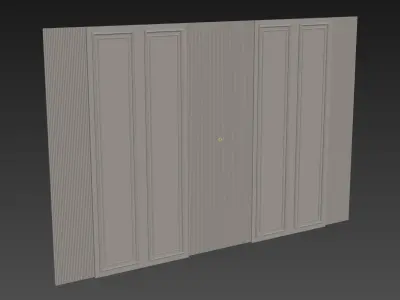 Decorative V44 Wall Panels 3D model