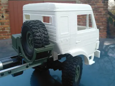 Alternative WPL B24-B36 chassis KAMAZ 5350 3D print model 3D print model