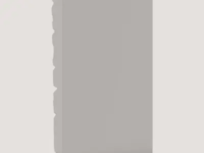 Raw Uncut Rock Wall Modular Kit 3D model