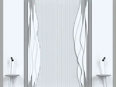 Headboard 040 3D model