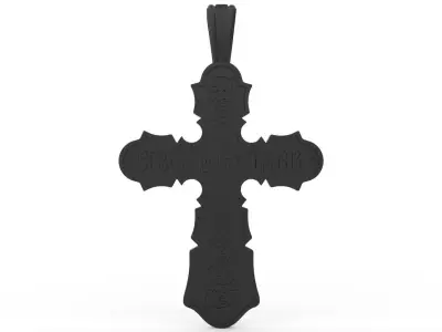 Jesus Cross 02 3D print model