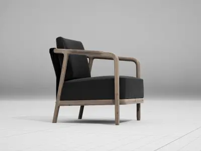 Flexform Crono Chair UE4 3D model