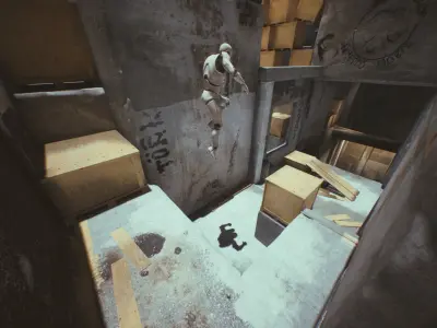 Easy Urban Concrete Kit - Unreal Engine Asset Pack Low-poly 3D model