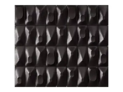 Wall art panel 06 LOuef centre dEtudes Ceramic 3D model
