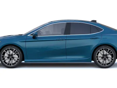 Toyota Camry Hybrid XLE 2025 3D model