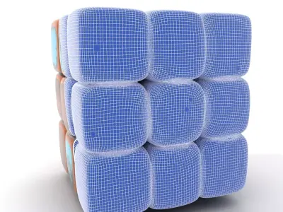 Vintage Copper Cube model pack Texture