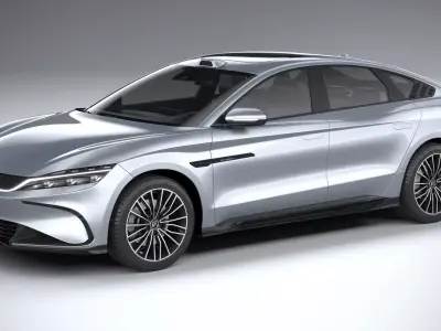 BYD Han 2025 3D model