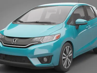 Honda Fit 3D model