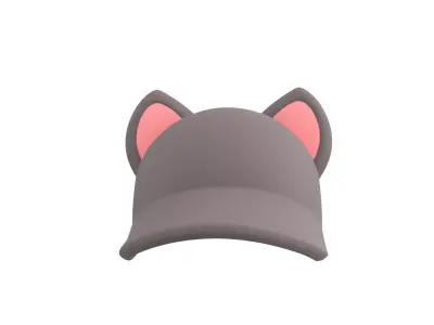 Cat Cap 3D model