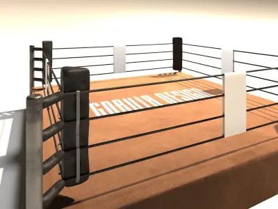 Boxing ring  3D model