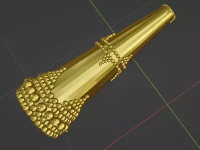 Bactrian Necklace  3D model