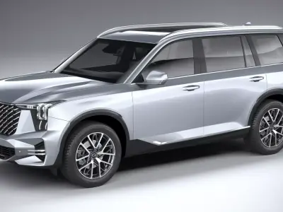 GAC Trumpchi GS8 2022 3D model