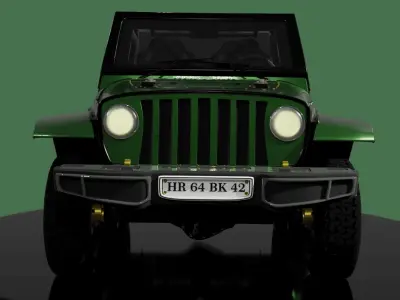 Jeep model 3D model
