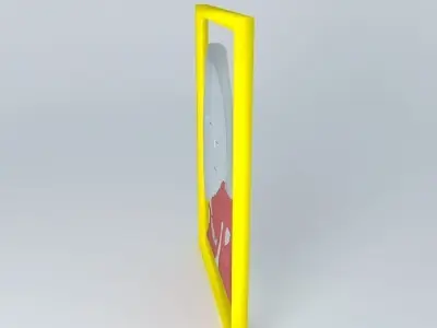 famous face of National Geographic Free 3D model