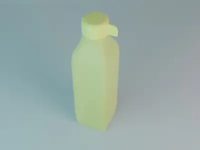 Sport Bottle  Free low-poly 3D model