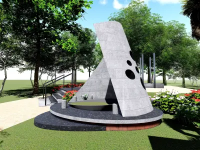 tomb complex 3D model