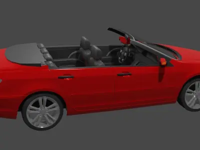 Open Sports Car 3D model