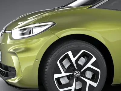 Volkswagen ID3 Pro S 2024 3D model