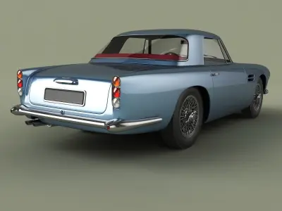 Aston Martin DB4 Convertible 3D model