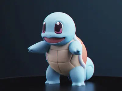 Pokemon - Starter 3D print model