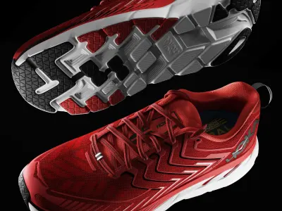 HOKA ONE ONE 3D model