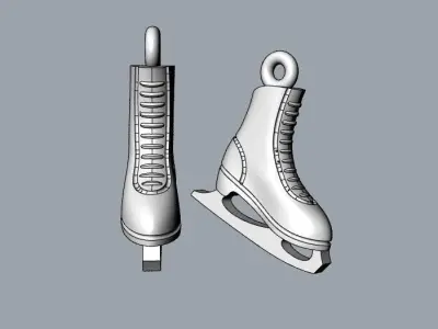 Pendant Skates 3D print model