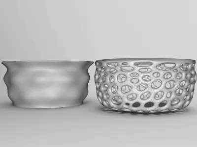 Vase Voronoi 62 3D print model
