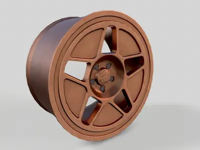 Wheels Fifteen52 collection Low-poly 3D model