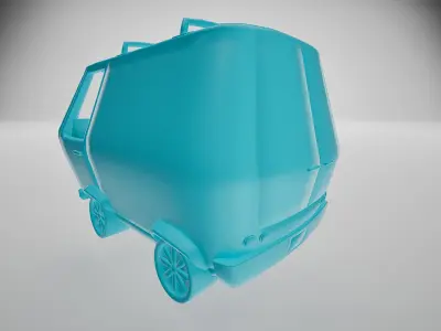 The Mystery Machine 3D model