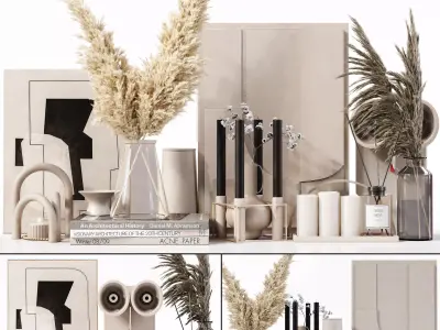 Decor Set 076 3D model