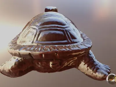Turtle 01 3D model