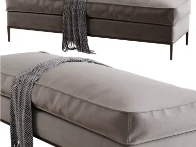 Banquette Fine 3D model