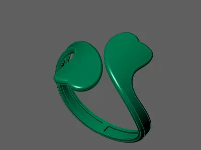 Womens Rings Plain Ring Ready STL 3DM Models Rings women 3D print model