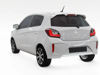 Mitsubishi Mirage 2020 3D model