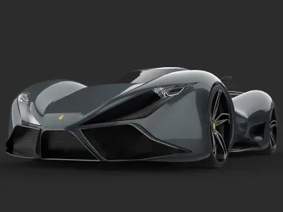 Ferrari F91 Concept 3D model