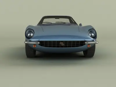 Intermeccanica Italia Coupe 3D model