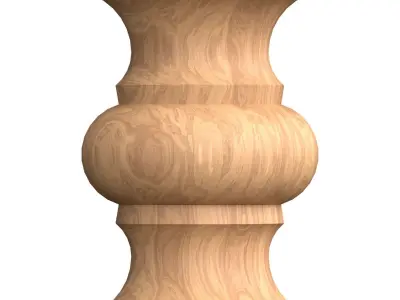 Stair baluster 10 3D print model