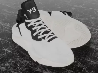 ADIDAS Y-3 KAIWA 3D SHOES Low-poly 3D model