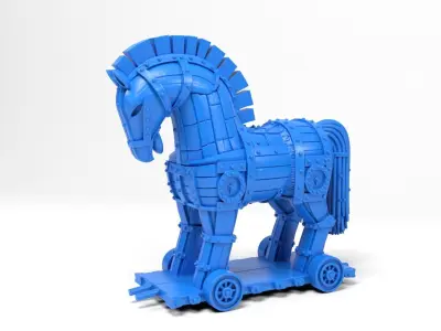 Trojan Horse 3D print model