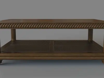 Bali Hai Coffee Table 3D model