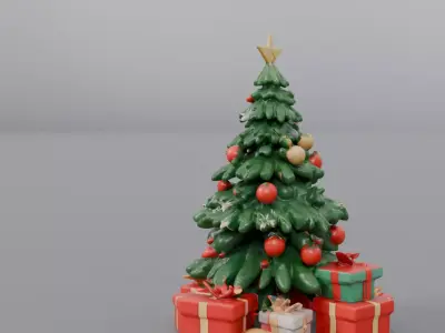 Christmas tree 3D model