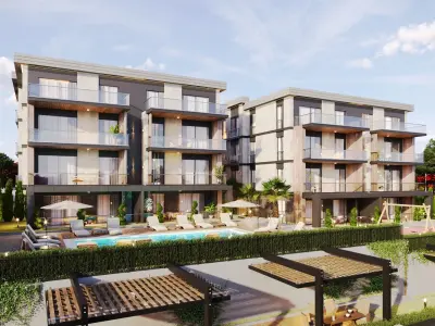 Apartment Design Exterior 3D model 3D model